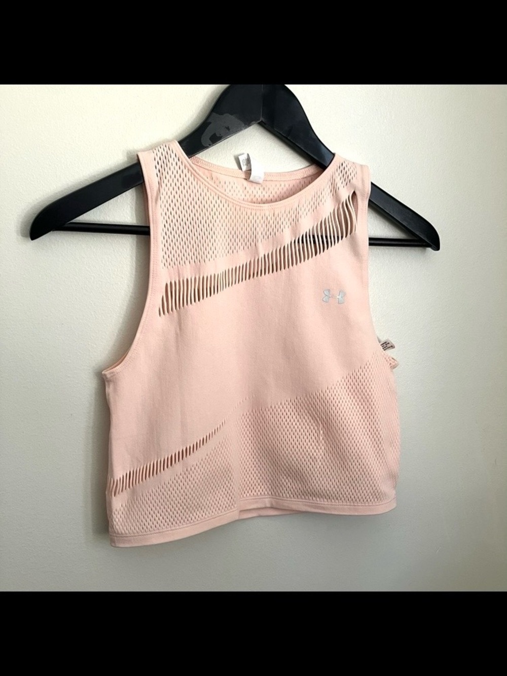 Under Armour Women’s Cropped Workout Tank Top with Cutouts